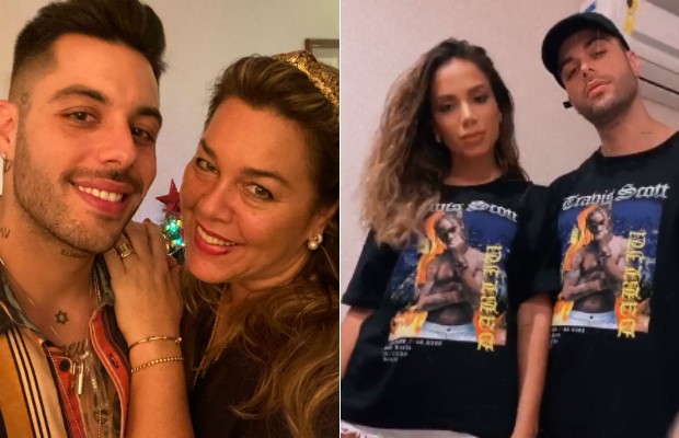 Rosana Cagnoto, mãe de Gui Araújo, aprova namoro com Anitta (Foto: Reprodução / Instagram)
