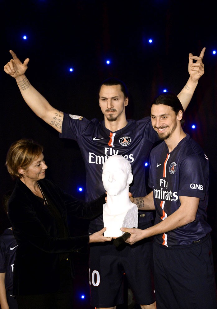 Ibra inaugura estátua em museu de cera | Blog Brasil Mundial FC