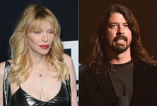 Courtney Love e Dave Grohl (Foto: Getty Images)