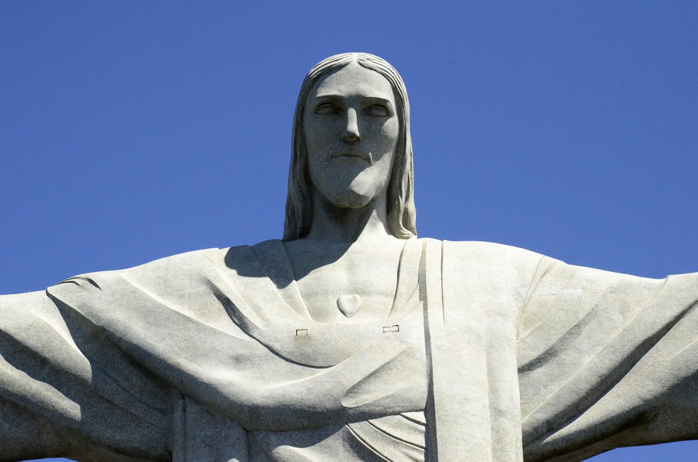 Cristo Redentor, no Corcovado, Rio de Janeiro — Foto: Alexandre Macieira/Riotur