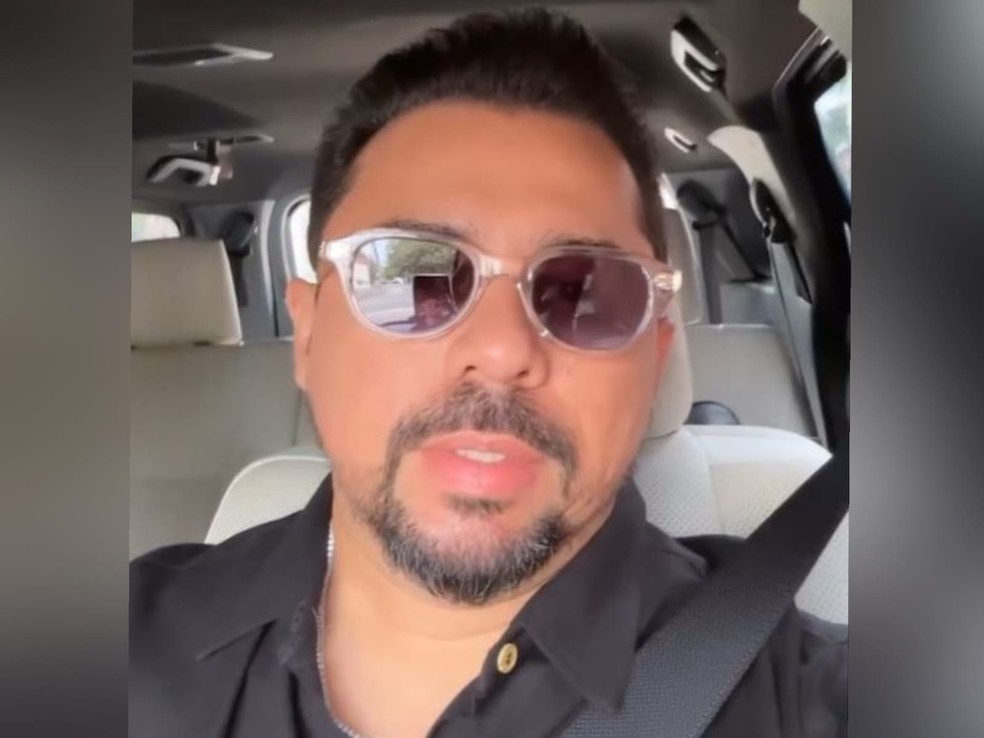 Xand Avião gravou vídeo em Fernando de Noronha (PE) onde faz show neste sábado (12) — Foto: Reprodução/Redes sociais