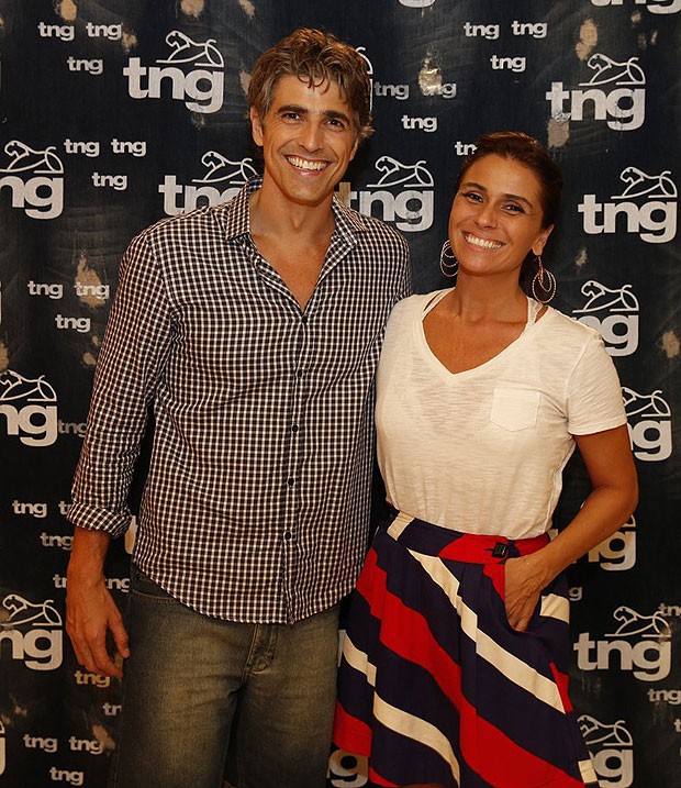 Reynaldo Gianecchini e Giovanna Antonelli (Foto: Felipe Panfili/AgNews)