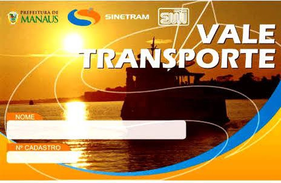 Vale Transporte também passou a ser usado em 2005 e foi emitido até 2018, em Manaus. — Foto: Divulgação/Sinetram