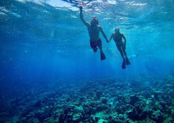 As fotos da lua de mel de Sasha Meneghel e João Figueiredo nas Maldivas (Foto: Reprodução/Instagram)