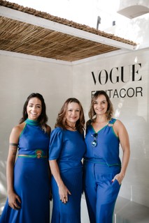 Jessica Samos, Carmen Lucia e Cássia Morais 