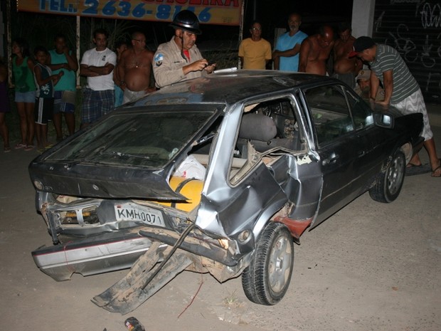 acidente em maricá (Foto: Romário Barros/Site Lei Seca Maricá)