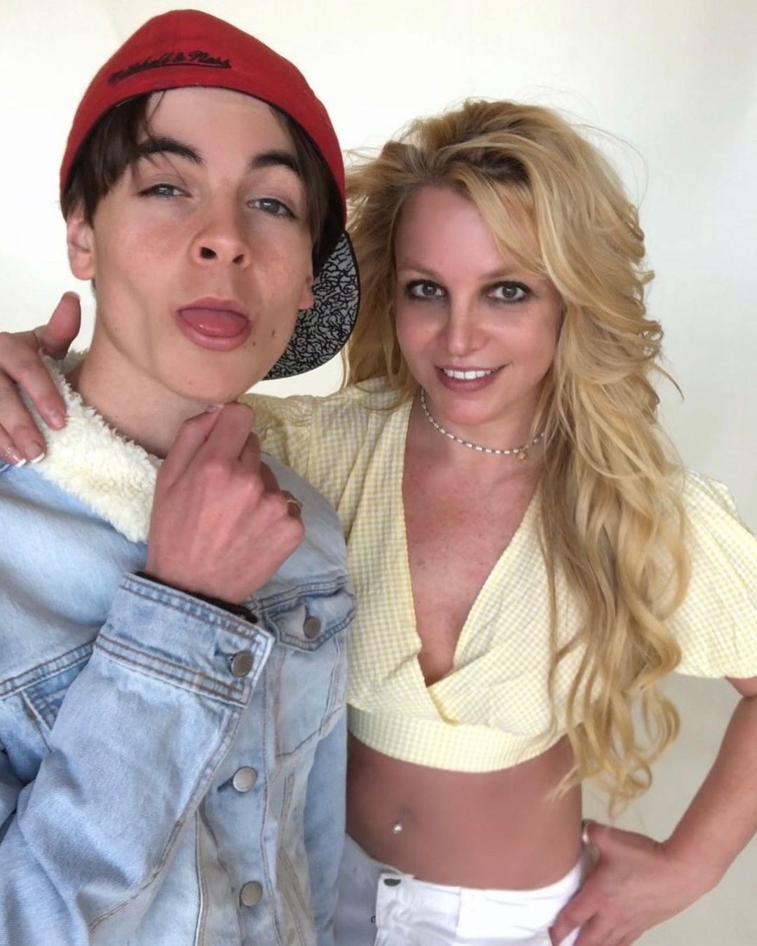 Britney Spears parabeniza os filhos (Foto: Reprodução/Instagram)