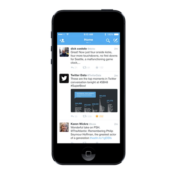 Twitter lança novidade em seu app de dispositivos móveis (Foto: Reprodução/Twitter Mobile)