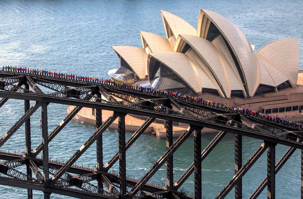 Uma cidade limpa e próxima ao oceano como Sydney, na Austrália, pode ser uma das melhores opções (Foto: Bridgeclimb via Reuters)