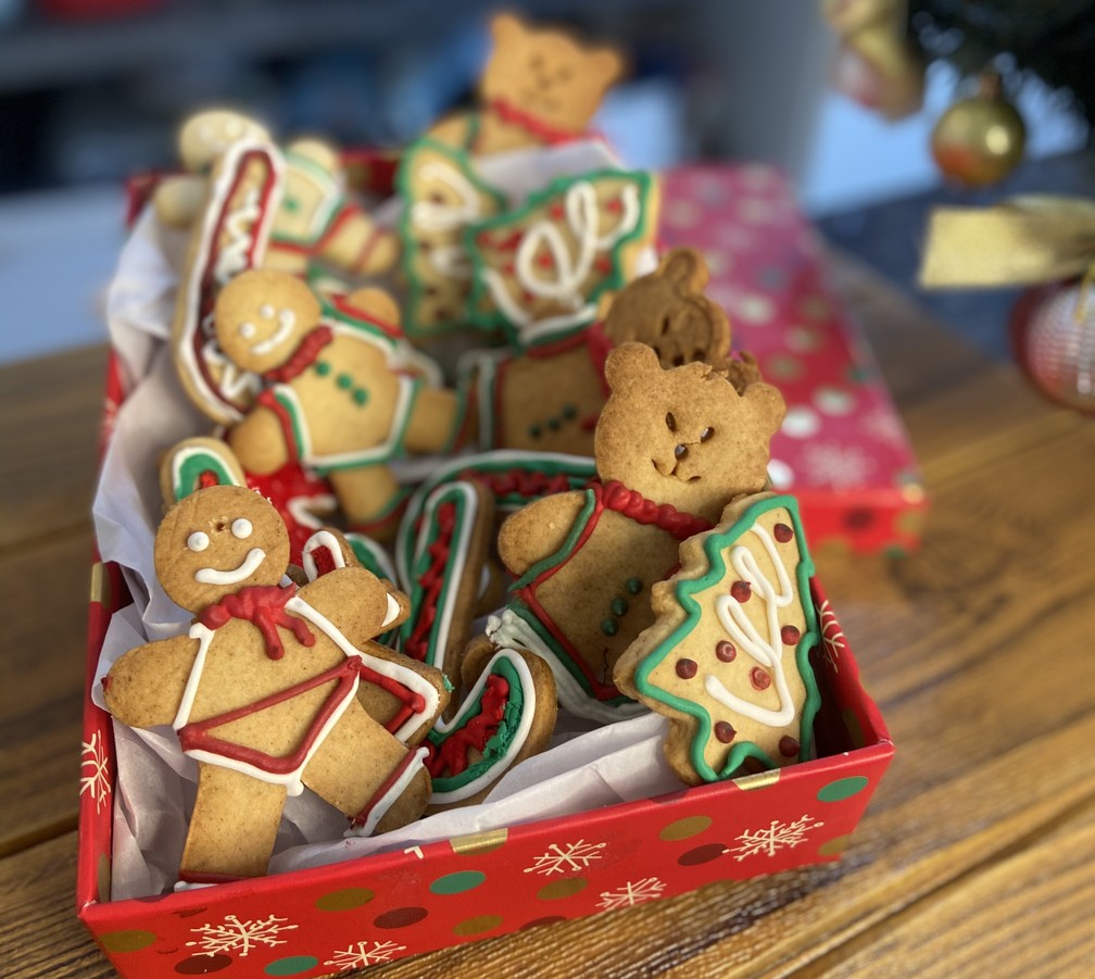 Biscoitos de Natal decorados são lindos, saborosos e viram opção de  presente; aprenda | Culinaria 013 | G1