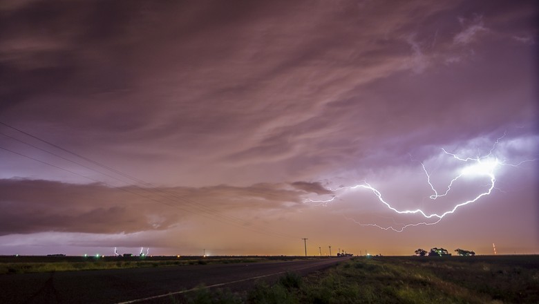 tempestade-chuva-raio-clima (Foto: Terry Presley/CCommons)