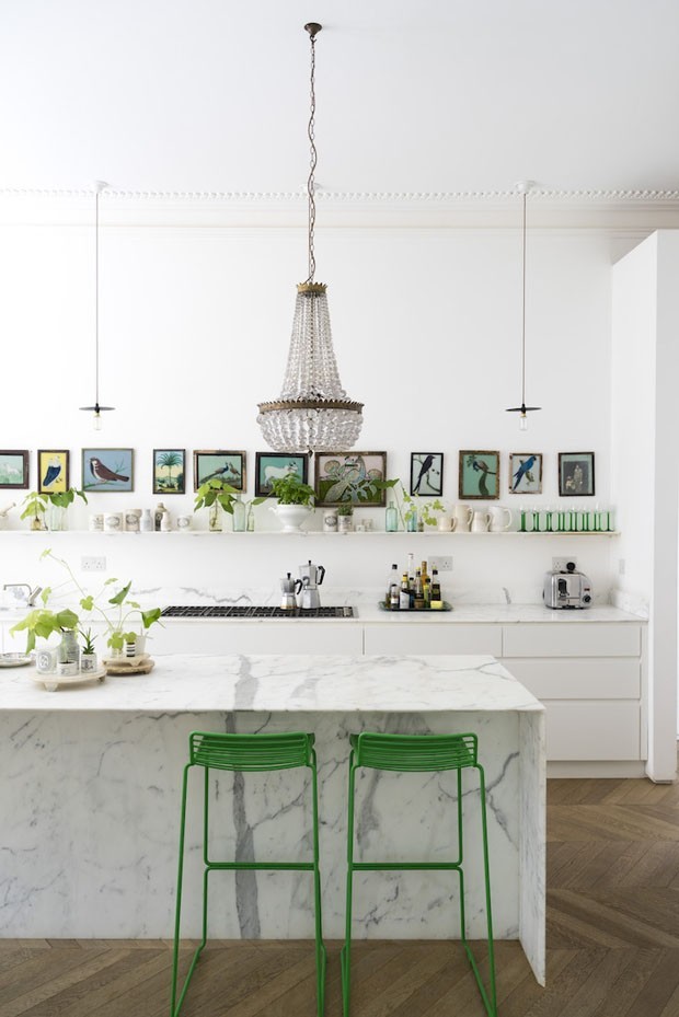 Top 10 cozinhas decoradas com plantas (Foto: divulgaçao )
