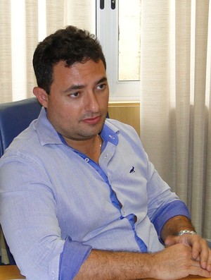 Alexandre Mattos, diretor de futebol do Cruzeiro (Foto: Tayrane Corrêa)