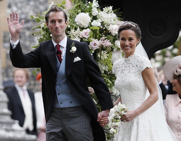 Os noivos Pippa Middleton e James Matthews (Foto: Getty Images)
