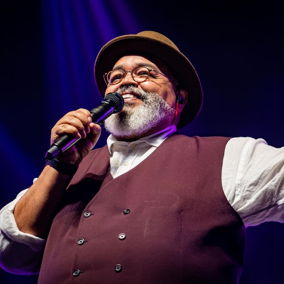 Jorge Aragão: cantor já teve alta — Foto: Reprodução/Redes sociais