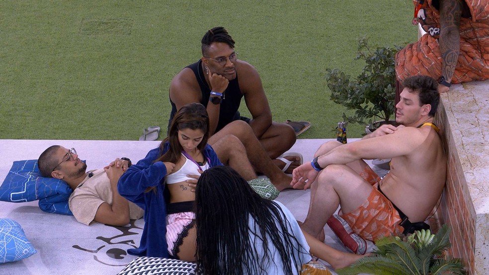 Key Alves, do BBB 23, diz que tem tatuagem inspirada em Anitta — Foto: Globo