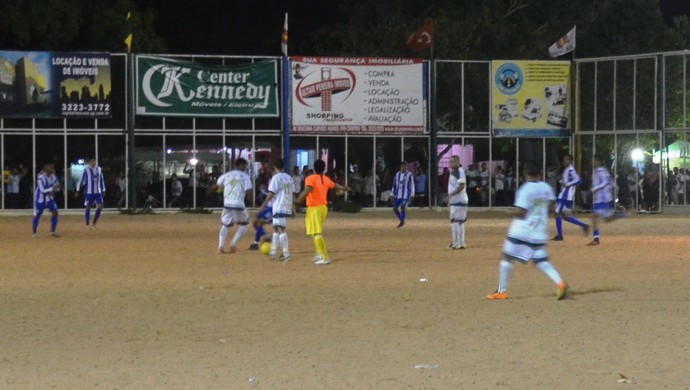 Lance do jogo entre Arábia Saldita e Birmânia, Copa Marcílio Dias, AP (Foto: Wellington Costa/GE-AP)