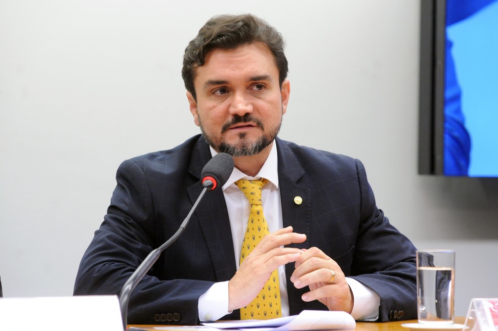 O deputado federal Celso Sabino (União-PA) é cotado para assumir o Ministério do Turismo  — Foto: Cleia Viana/Câmara dos Deputados