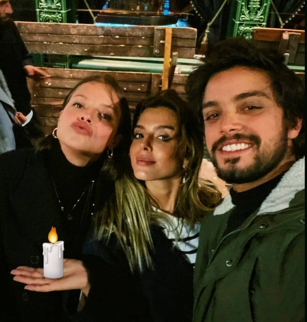Agatha Moreira, Giovanna Lancellotti e Rodrigo Simas (Foto: Reprodução / Instagram)