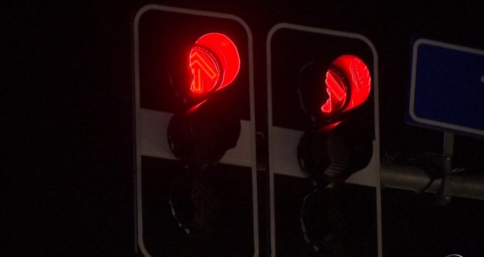 Número de multas por ultrapassar o sinal vermelho registra aumento no primeiro trimestre em Jundiaí (Foto: TV TEM/Reprodução)