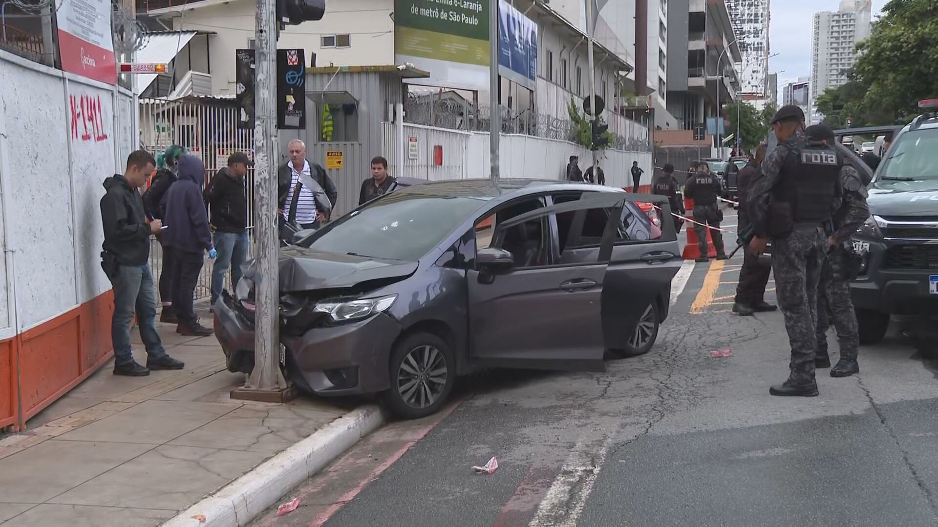 Rota atira durante perseguição no Centro de SP e mata duas pessoas 
