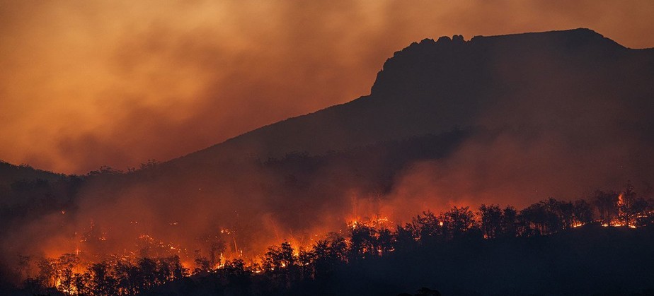 Mudança climática aumenta o risco de grandes incêndios devido ao clima seco
