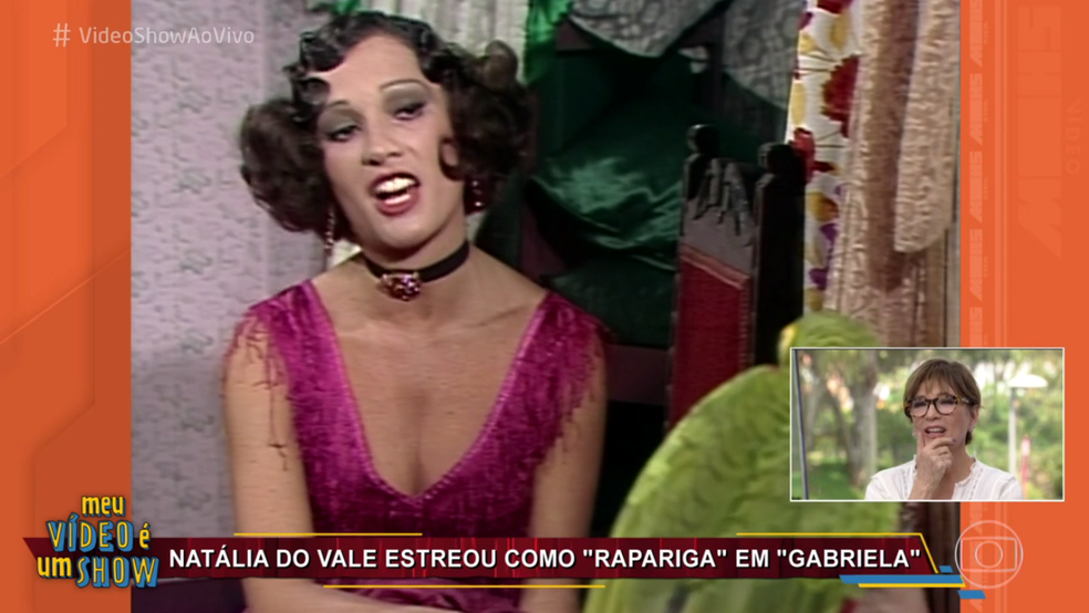 Natália do Vale se emociona ao relembrar carreira no 'Vídeo Show' Vídeo Show Gshow