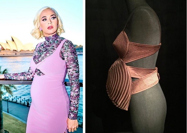 Grávida, Katy Perry mostra look que usaria no Met Gala 2020 ...
