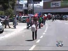 Manifestantes protestam contra privatização da Celg em Goiânia