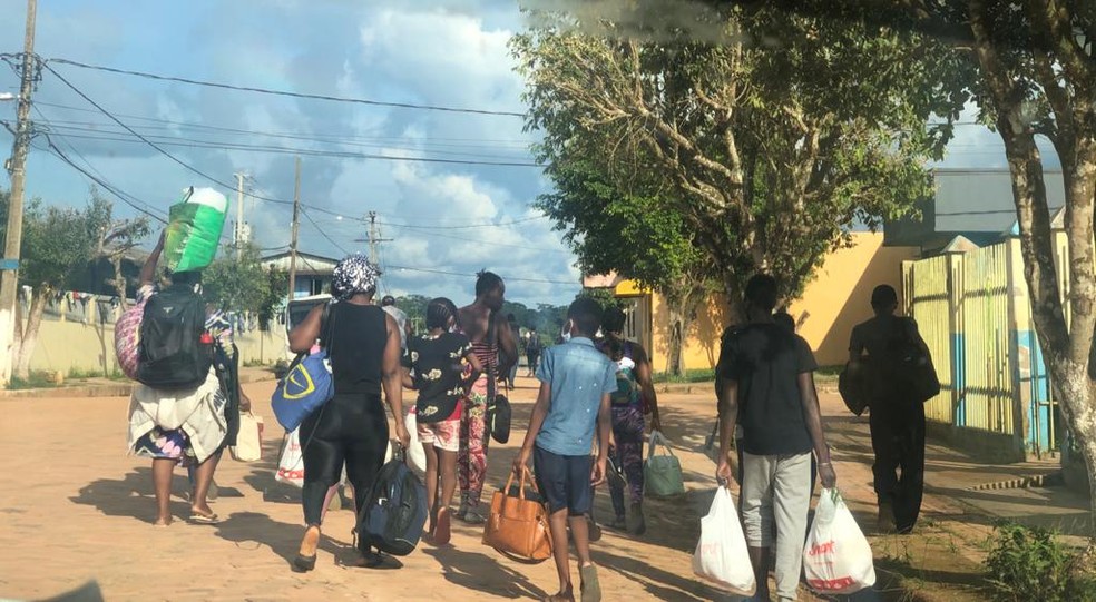 Assis Brasil recebe constantemente imigrantes que querem entrar no Peru — Foto: Arquivo/Prefeitura