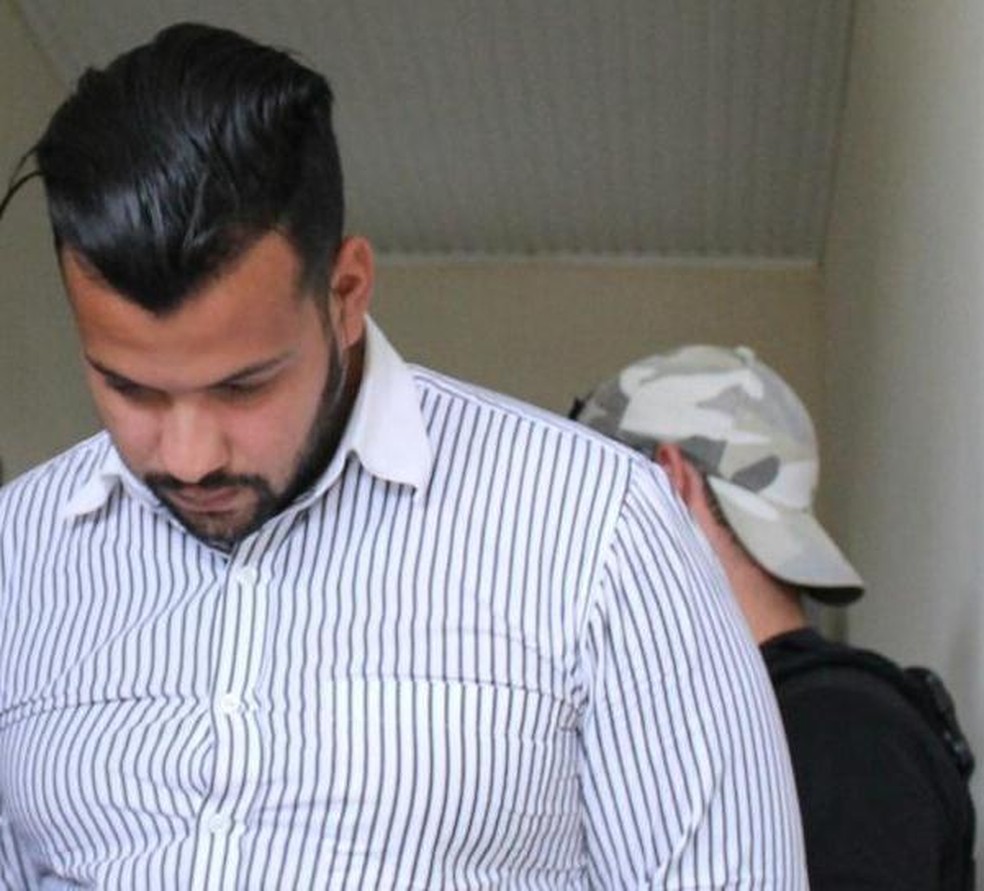 Manoel Elivaldo foi preso pela segunda vez no último dia 22 de abril na Delegacia da Mulher — Foto: Divulgação/Polícia Civil