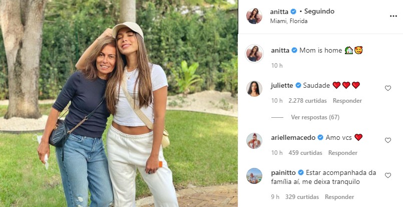 Comentários no post de Anitta  (Foto: Reprodução)