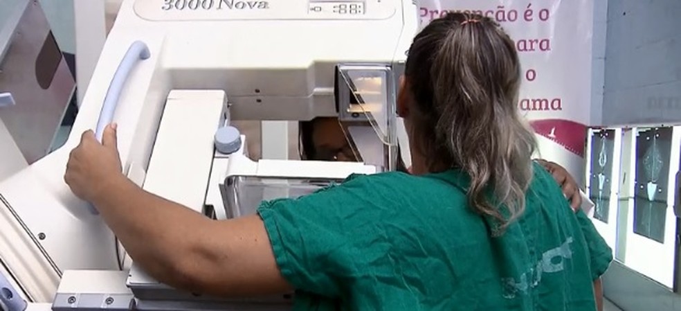 Mutirão de mamografias  gratuitas retorna à Zona Norte de Natal nesta segunda — Foto: Reprodução/TV Globo