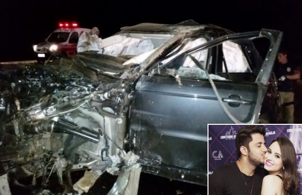 Laudo aponta que carro de Cristiano Araújo ia a 179km/h ao capotar