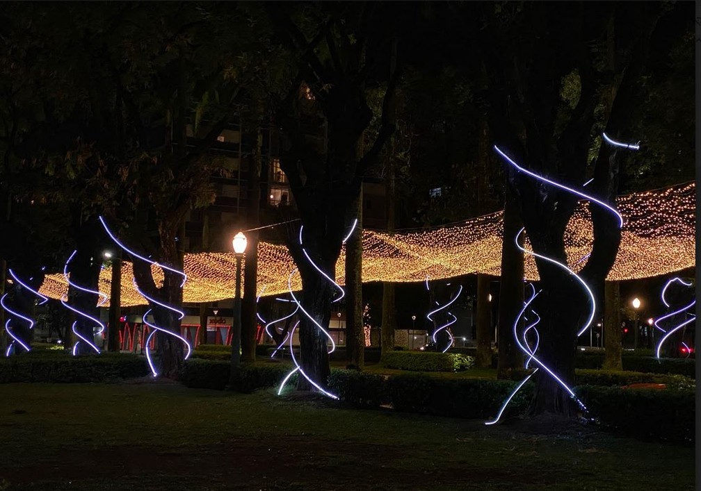 Iluminação de Natal é inaugurada na Praça da Liberdade; FOTOS | Minas  Gerais | G1