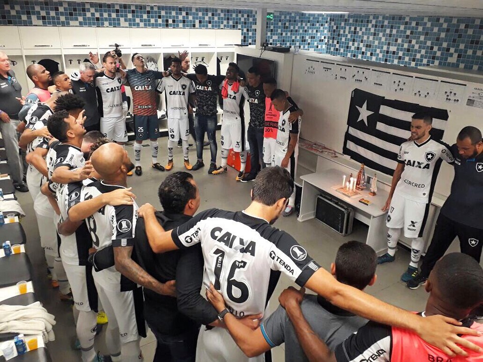 Vestiário do Botafogo já foi de muita união e ficou estremecido (Foto: Divulgação / Botafogo)