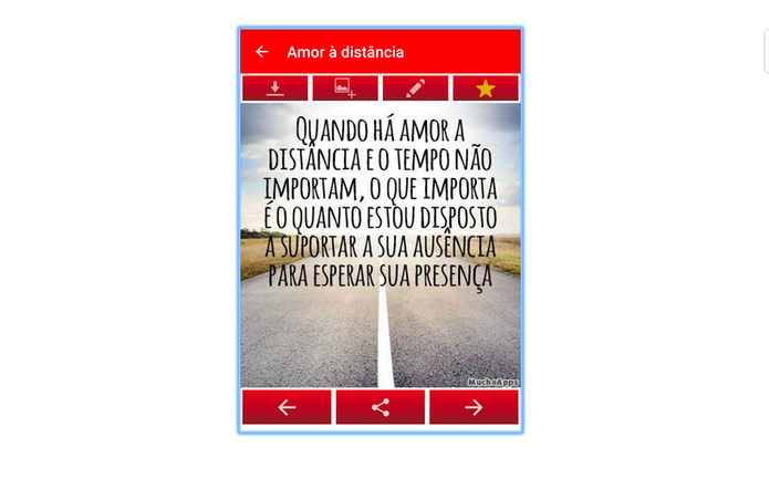O app Mensagens de amor substitui os cartões postais mas mantém todo romantismo (Foto: Divulgação/ Mensagens de amor)