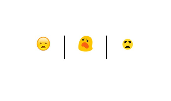 Devido aos seus diferentes desenhos, este emoji é interpretado de formas distintas, mas na verdade representa um emoji carrancudo (Foto: Reprodução/ Unicode)