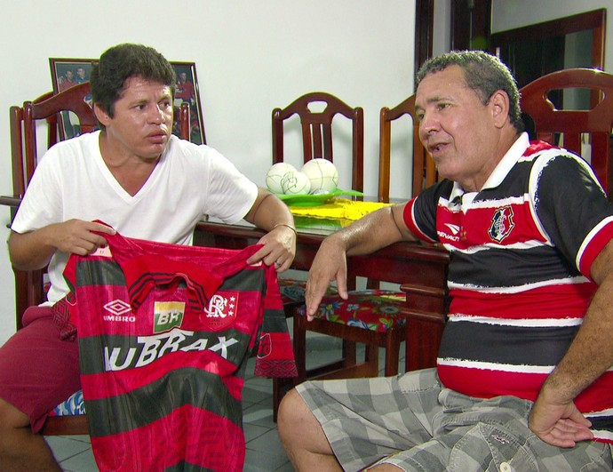 Iranildo Flamengo Santa Cruz (Foto: Reprodução TV Globo)