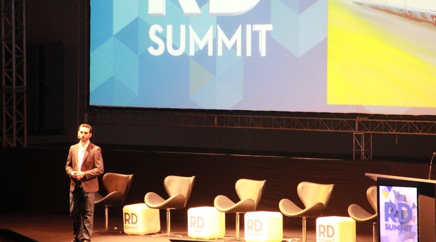 Eric Santos, CEO e cofundador da Resultados Digitais, durante a terceira edição do RD Summit bjs (Foto: Divulgação)