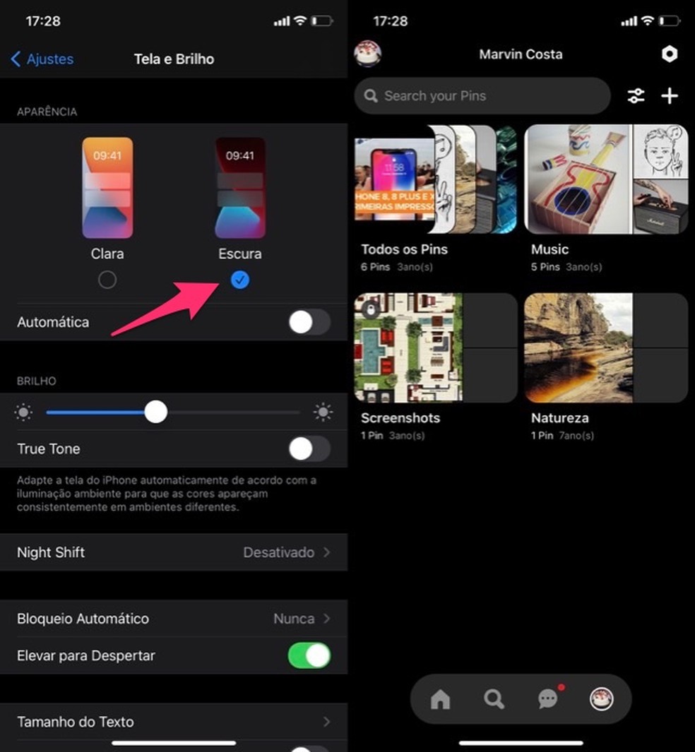 como deixar o pinterest preto redes sociais techtudo