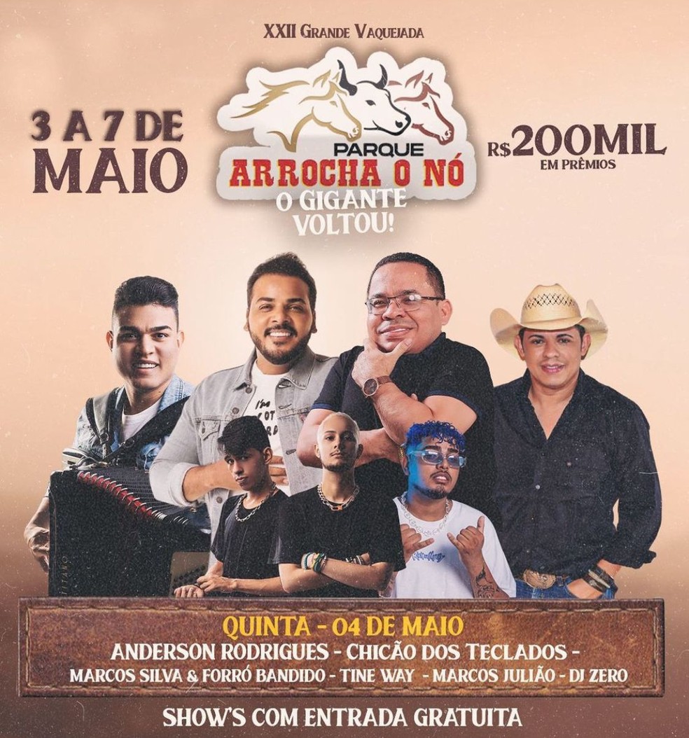 Arrocha o Nó — Foto: Divulgação