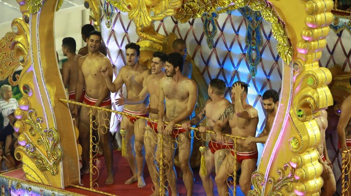 Tom Maior Tem Ala De 20 Homens Vestidos So De Sunga Carnaval 2020 Em Sao Paulo G1