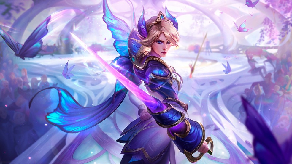 Fiora Corte das Fadas — Foto: Divulgação/Riot Games