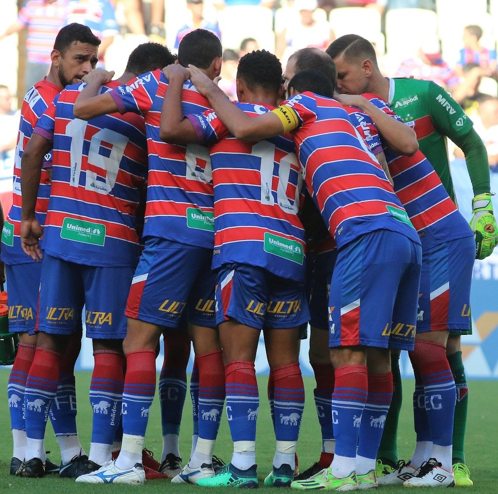 Elenco do Fortaleza  â€” Foto: Xandy Rodrigues / DivulgaÃ§Ã£o