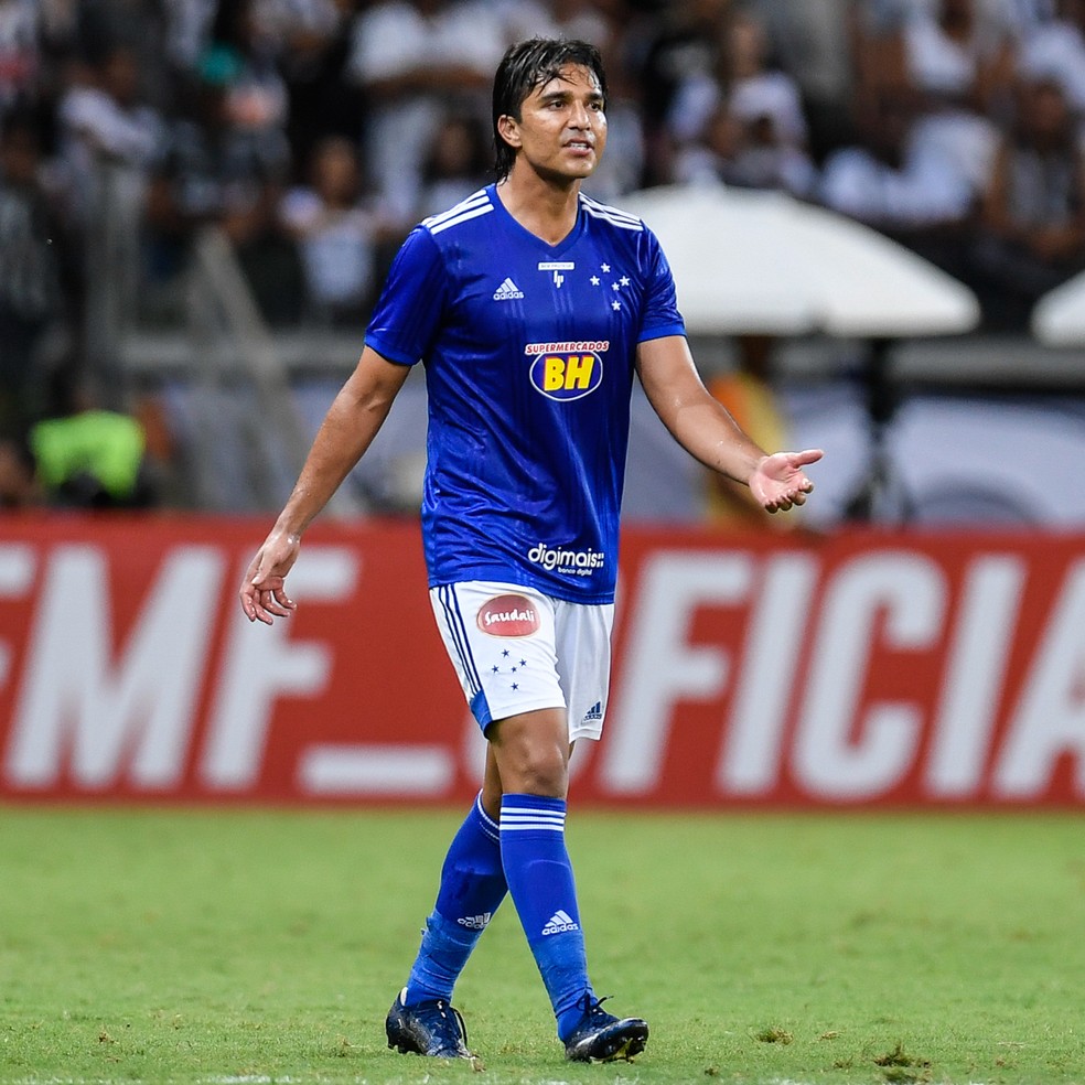 Centroavante Marcelo Moreno voltou ao Cruzeiro em 2020 — Foto: Douglas Magno/BP Filmes