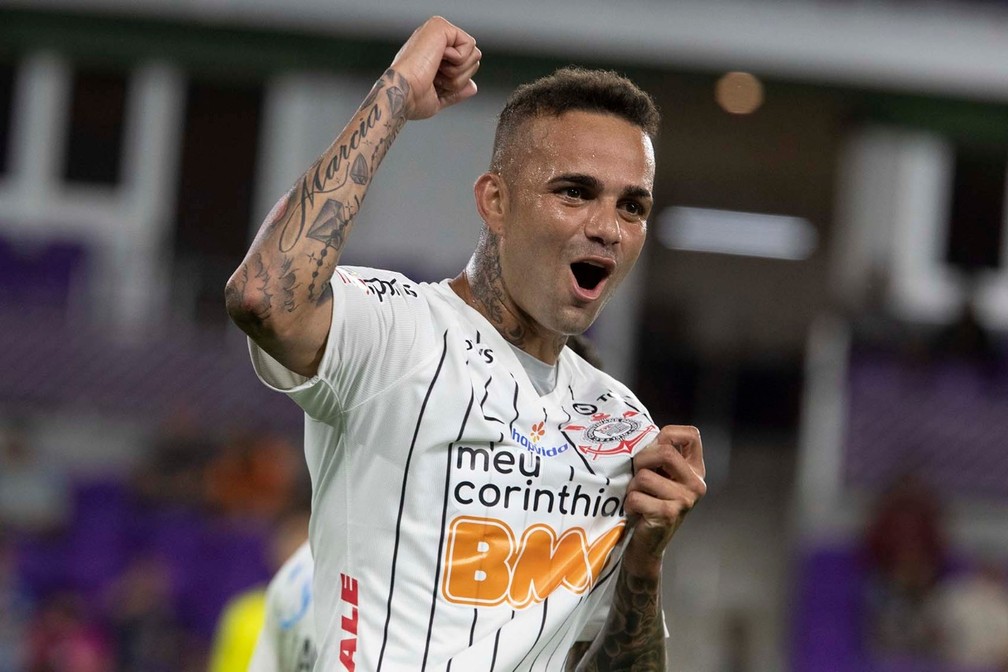 Luan estreou marcando dois gols no Torneio da Flórida — Foto: Daniel Augusto Jr/Agência Corinthians