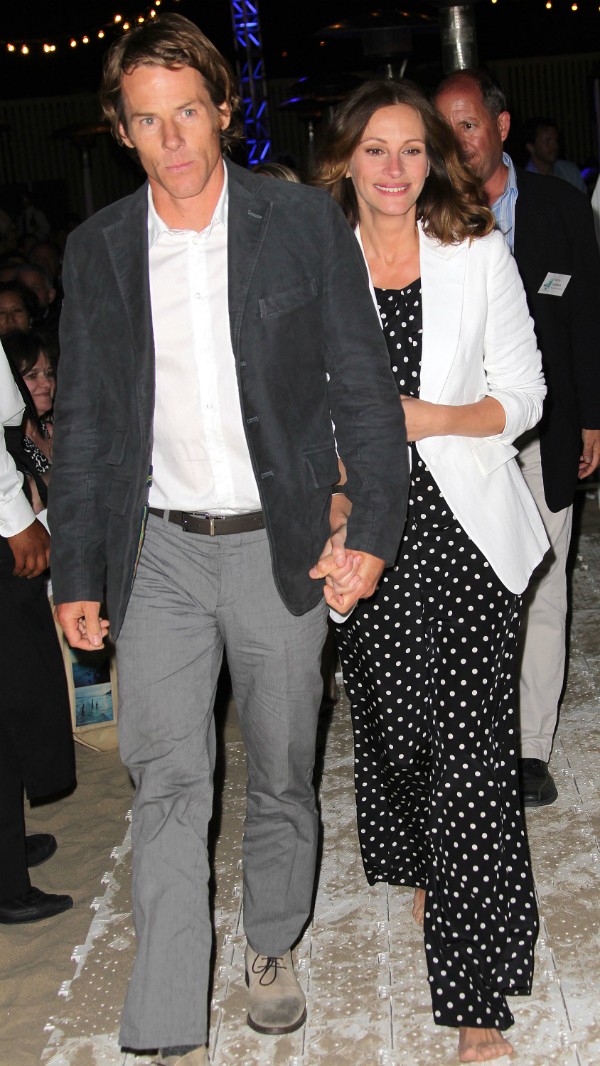 Julia Roberts e seu marido, Danny Moder (Foto: Getty Images)
