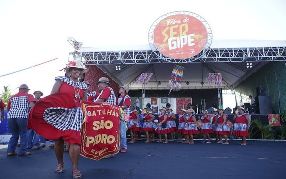 Feira de Sergipe conta com apresentações culturais — Foto: Marco Vieira