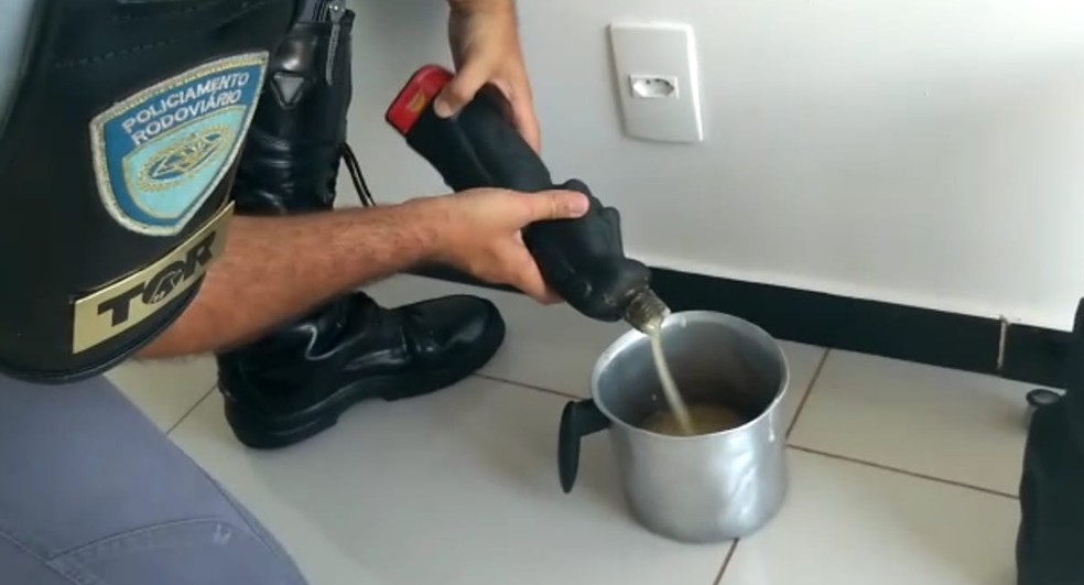 Homem é preso em Avaré por tráfico internacional de drogas — Foto: Divulgação/Polícia Rodoviária